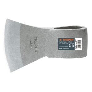 14996 - Hacha labor entera 3 lb, sin mango, TRUPER