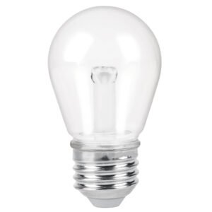 48077 - Lámpara LED S14 sin filamento 1 W luz cálida, caja, Volteck