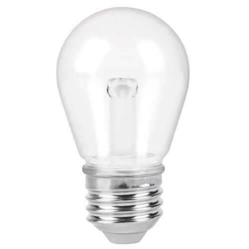 48077 - Lámpara LED S14 sin filamento 1 W luz cálida, caja, Volteck