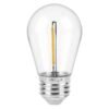 LED-141FC.jpg 48452 - Lámpara LED S14 con filamento 1 W luz cálida, caja, Volteck