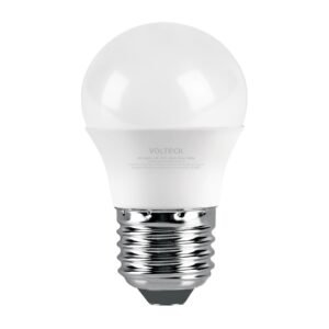47543 - Lámpara LED G45 3 W (equiv. 25 W), luz cálida, caja, Volteck