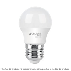 28057 - Lámpara LED G45 3 W (equiv. 25 W), luz de día, caja, Basic