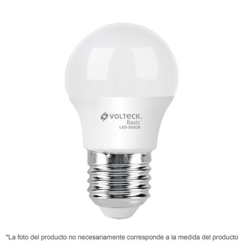 28057 - Lámpara LED G45 3 W (equiv. 25 W), luz de día, caja, Basic