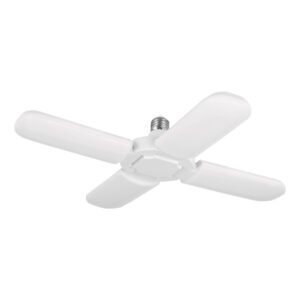 26124 - Lámpara LED 32W tipo ventilador, 4 aspas ajustables, VOLTECK