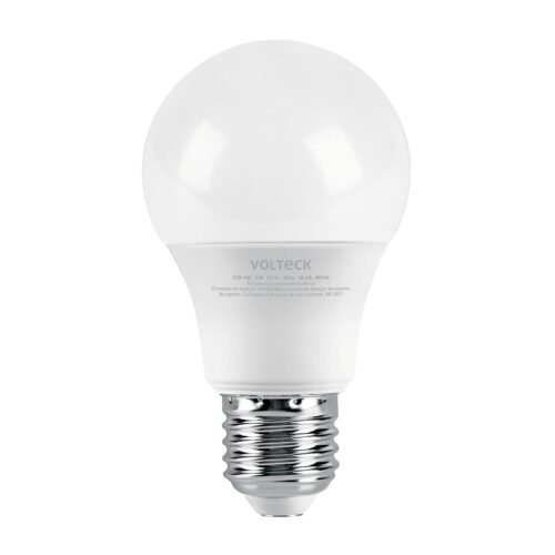 LED-40C.jpg 46857 - Lámpara LED A19 6 W (equiv. 40 W) luz cálida blíster Volteck