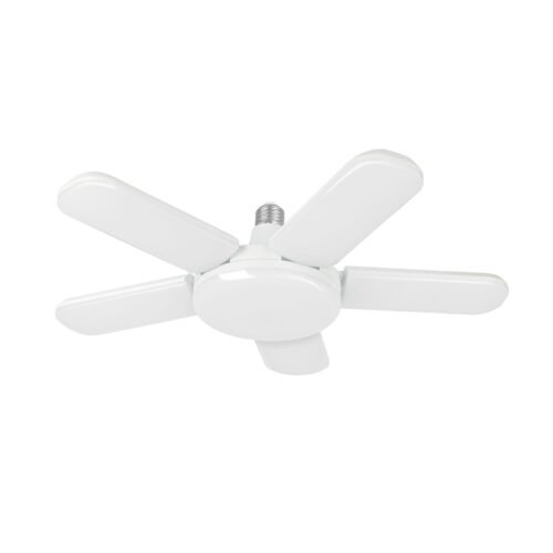 29006 - Lámpara LED 50W tipo ventilador, 5 aspas ajustables, VOLTECK