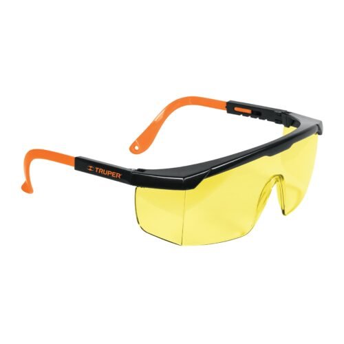 15137 - Lentes de seguridad ajustables ambar, Truper Classic