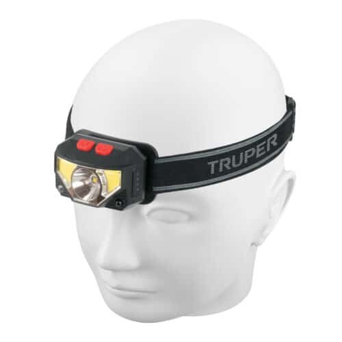 103087 - Linterna de minero LED 270 lm con sensor recargable, TRUPER