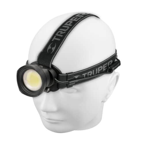 103089 - Linterna de minero LED 325 lm, recargable, TRUPER