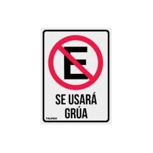 18347 - Letrero de señalización "NO ESTACIONARSE", 25 x 34 cm
