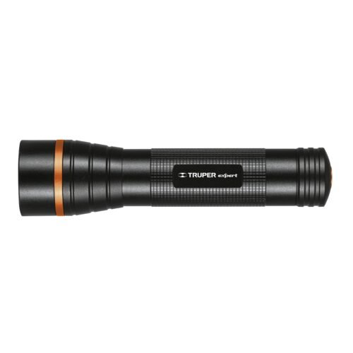 18813 - Linterna de aluminio LED Cree 500 lm con 2 pilas D, Truper