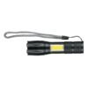 100371 - Linterna de 1 LED 270 lm con luz de emergencia, recargable
