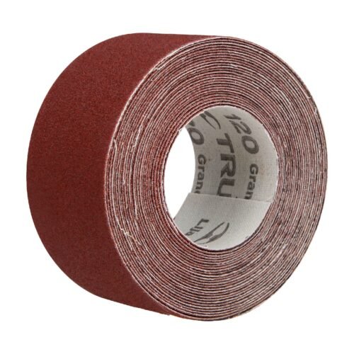 100661 - Rollo de 5 m de lija para plomero grano 120 ancho 1-1/2"