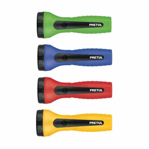 28021 - Linterna plástica de LED, 60 lm, recargable a granel, PRETUL