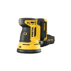 28271 - Lijadora roto-orbital 5", 20V, 1 batería 2Ah, PRETUL
