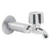 49105 - Llave 1/2" para fregadero con niple y chapeton, cromo, BASIC