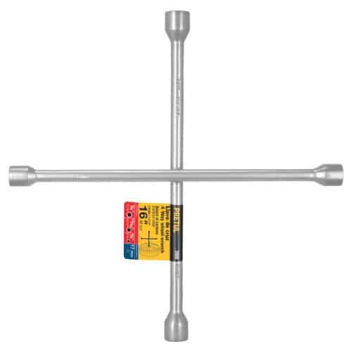 28889 - Llave de cruz 16", acabado negro mate, PRETUL