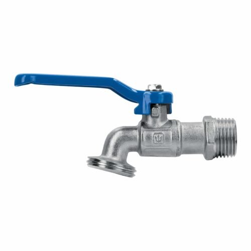 45968 - Llave de esfera de latón 1/2", 115 g, s/adaptador, Foset