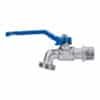 45969 - Llave de esfera de latón 1/2", 140 g, s/adaptador, Foset