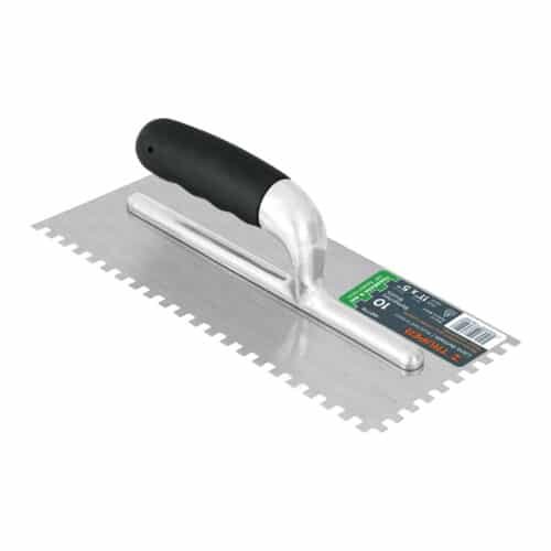 102778 - Llana 11" dentado cuadrado 1/4", 10 remaches, mgo comfort