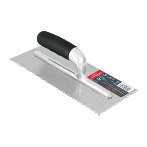102776 - Llana 11" dentado triangular, 10 remaches, mgo comfort grip