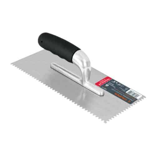 102777 - Llana 11" dentado triangular, 6 remaches, mgo comfort grip