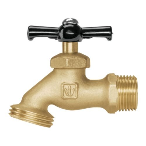 49074 - Llave p/manguera, de latón 100g, 1/2", granel, BASIC