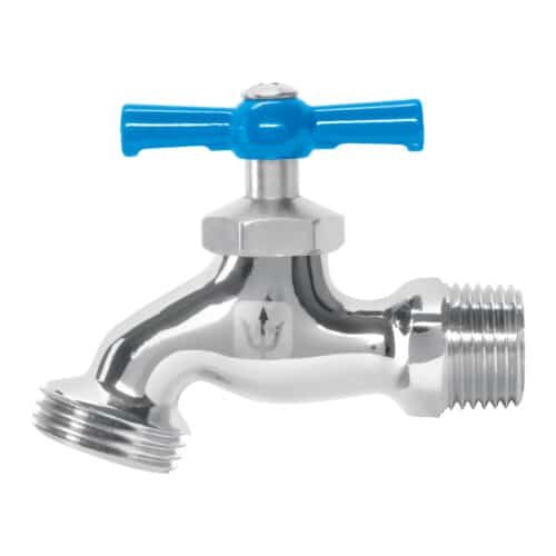 49084 - Llave p/manguera, de latón cromado, 130g, 1/2",granel, FOSET