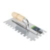 102704 - Llana 11" dentado cuadrado 1/2", 10 remaches, mgo madera