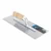 103038 - Llana 14" canto recto, 10 remaches, mgo madera, Truper