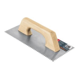 11524 - Llana 11" dentado triangular, tipo español, mgo madera