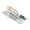 102703 - Llana 11" dentado cuadrado 1/2", 6 remaches, mgo madera