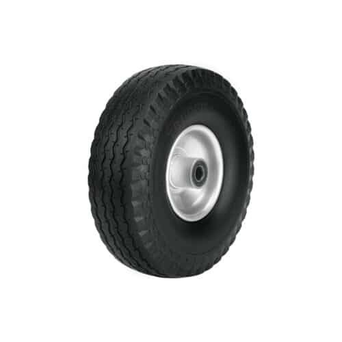 45909 - Rueda imponchable 10" para eje central, Truper