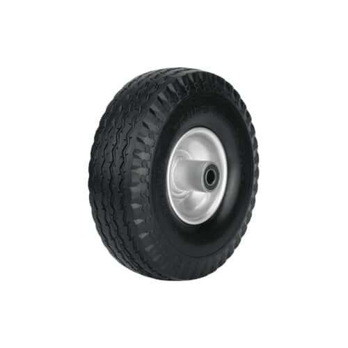 45911 - Rueda imponchable 10" para eje lateral, Truper