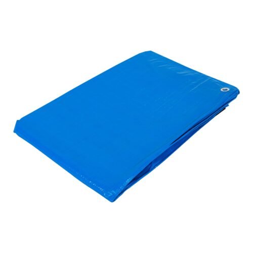 23779 - Lona de polietileno 3 x 6 m, azul, 110 g/m2, PRETUL