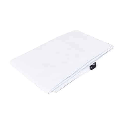 26135 - Lona de polietileno 4 x 4 m, blanca, 110 g/m2, PRETUL