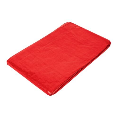 23766 - Lona de polietileno 4 x 5 m, roja, 110 g/m2, PRETUL