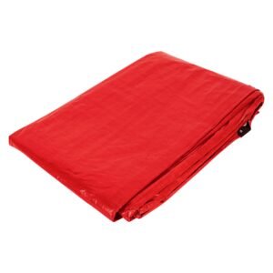 23767 - Lona de polietileno 4 x 6 m, roja, 110 g/m2, PRETUL