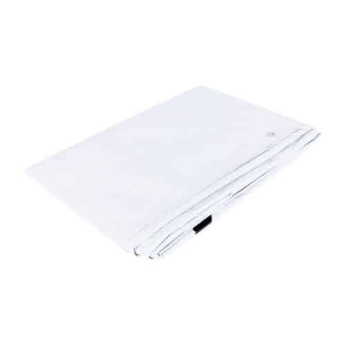 26140 - Lona de polietileno 5 x 5 m, blanca, 110 g/m2, PRETUL