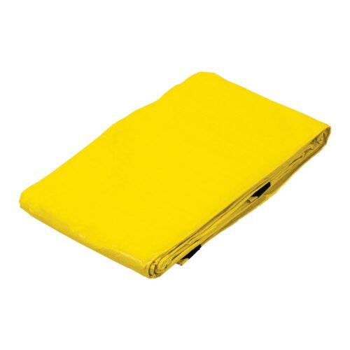 23744 - Lona de polietileno 5 x 6 m, amarilla, 110 g/m2, PRETUL