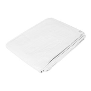 23775 - Lona de polietileno 5 x 6 m, blanca, 110 g/m2, PRETUL