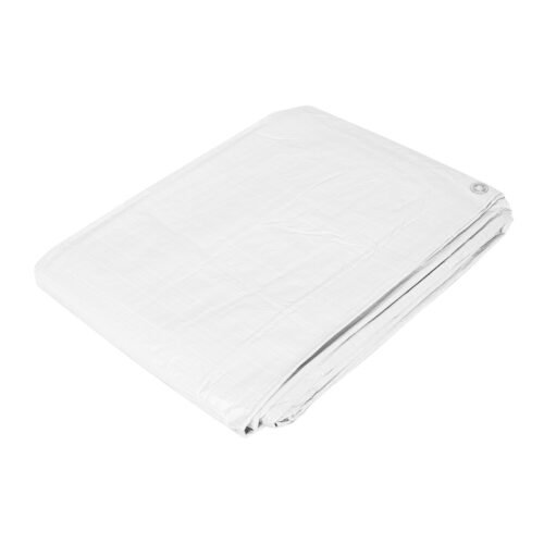 23775 - Lona de polietileno 5 x 6 m, blanca, 110 g/m2, PRETUL