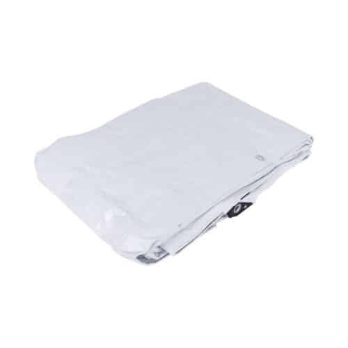 26138 - Lona de polietileno 6 x 9 m, blanca, 110 g/m2, PRETUL