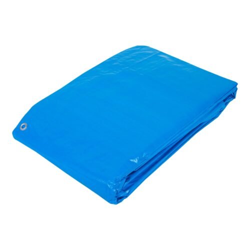 23786 - Lona de polietileno 7 x 10 m, azul, 110 g/m2, PRETUL