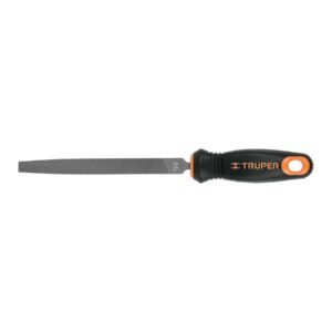 11238 - Lima plana muza 6" con mango doble inyección, TRUPER