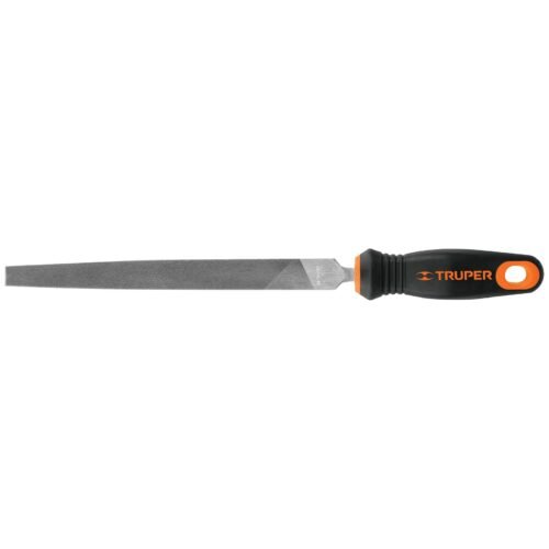11240 - Lima plana muza 8" con mango doble inyección, TRUPER