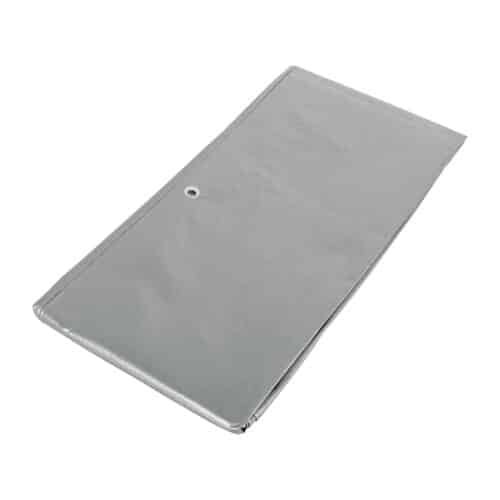 15361 - Lona de polietileno reforzada 2 x 3 m, gris, 180g/m2, TRUPER