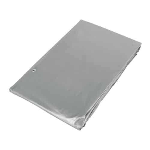 15365 - Lona de polietileno reforzada 4 x 6 m, gris, 180g/m2, TRUPER