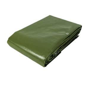 16379 - Lona uso rudo 6 x 12 m, verde olivo, 240 g/m2, TRUPER EXPERT