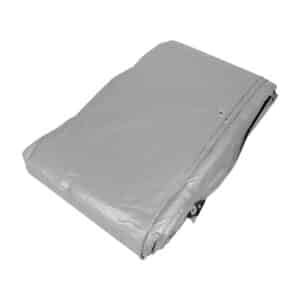 10779 - Lona de polietileno reforzada 7x10 m, gris, 180g/m2, TRUPER